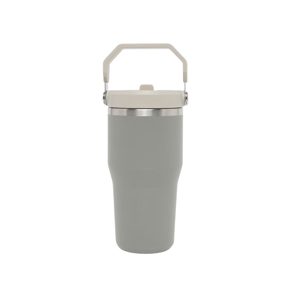 FLIP STRAW TUMBLER SAGE GREY 591 ML