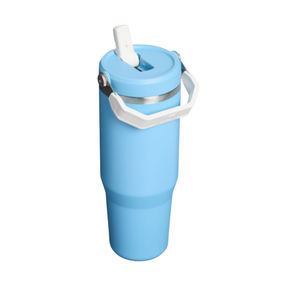 FLIP STRAW TUMBLER LIGHT BLUE 887 ML