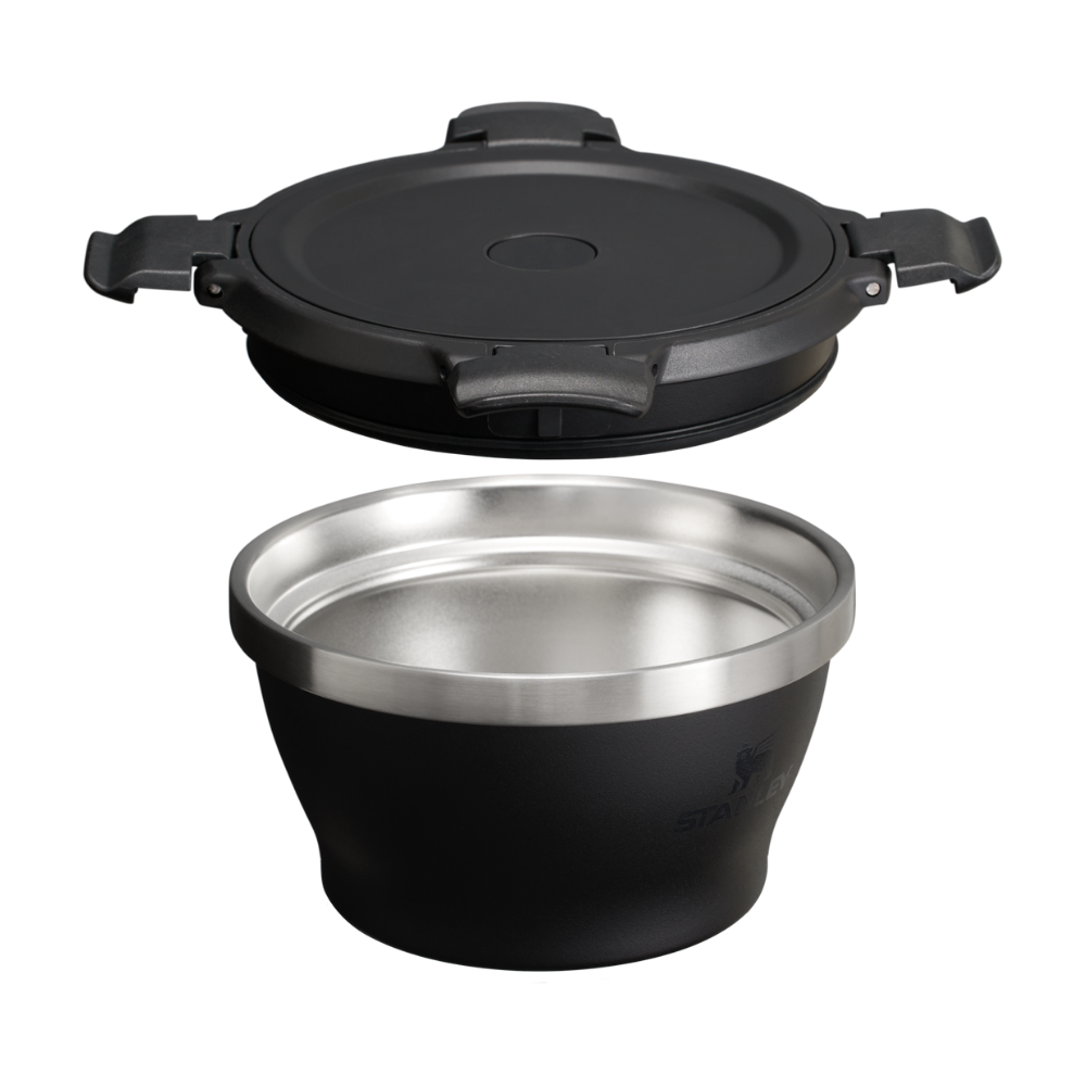 FRESH-TO-TABLE BOWL  BLACK 946 ML