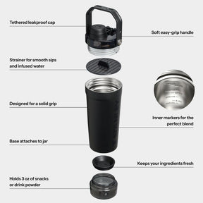VITALIZE SHAKER BLACK 591 ML