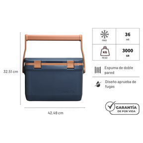 STANLEY COOLER EASY TWILIGHT  15 LITROS