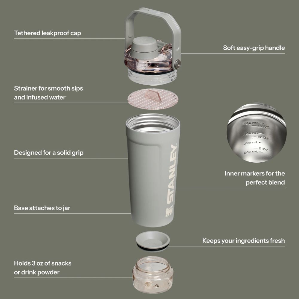 VITALIZE  SHAKER SAGE GREY 591 ML